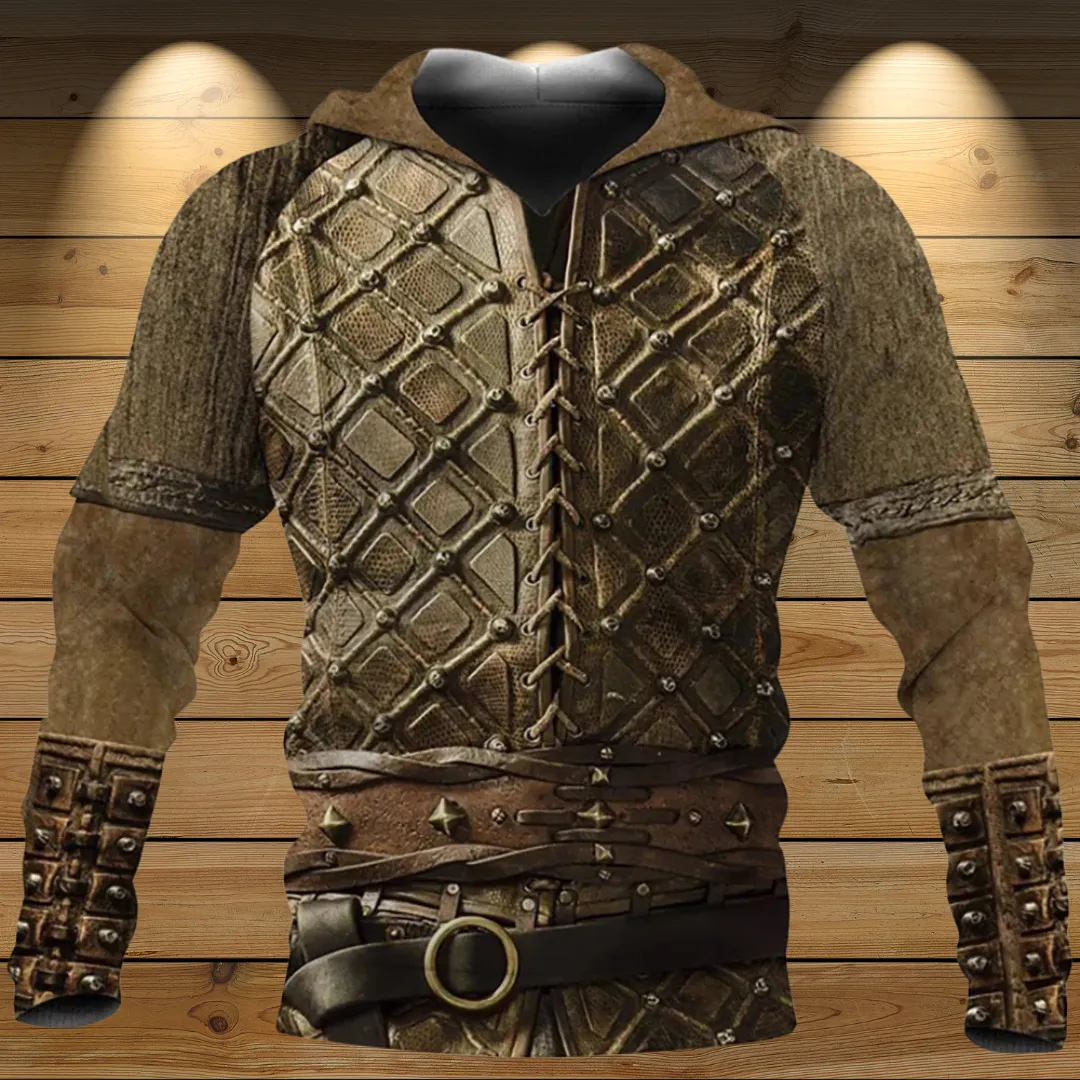 3D Print Viking Costume Man Hoodies