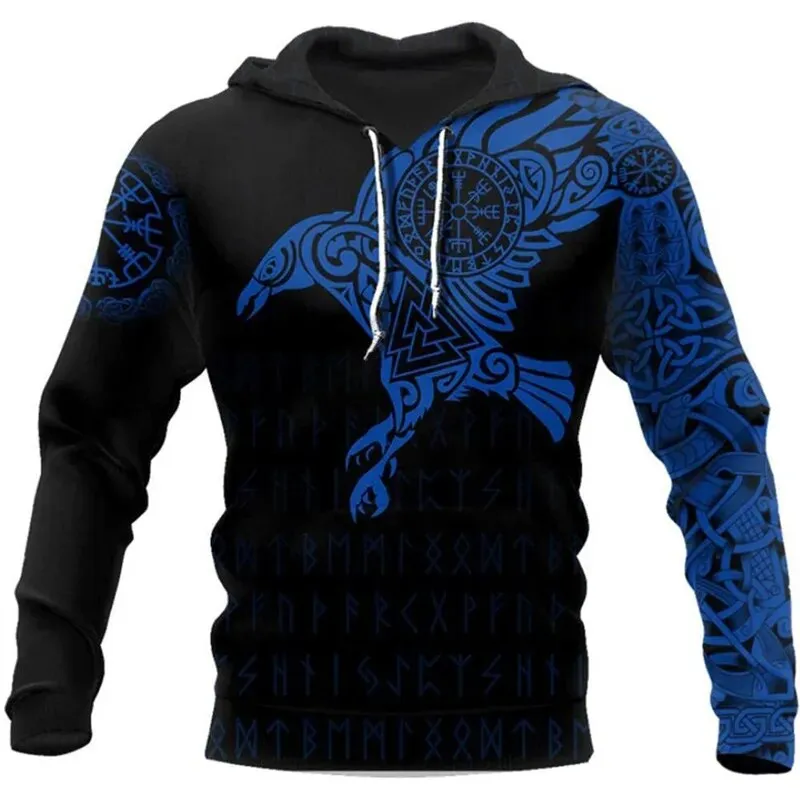 3D Print Viking Costume Man Hoodies