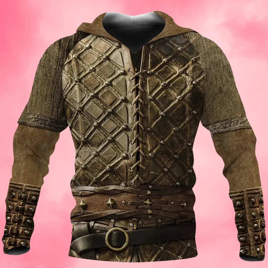 3D Print Viking Costume Man Hoodies