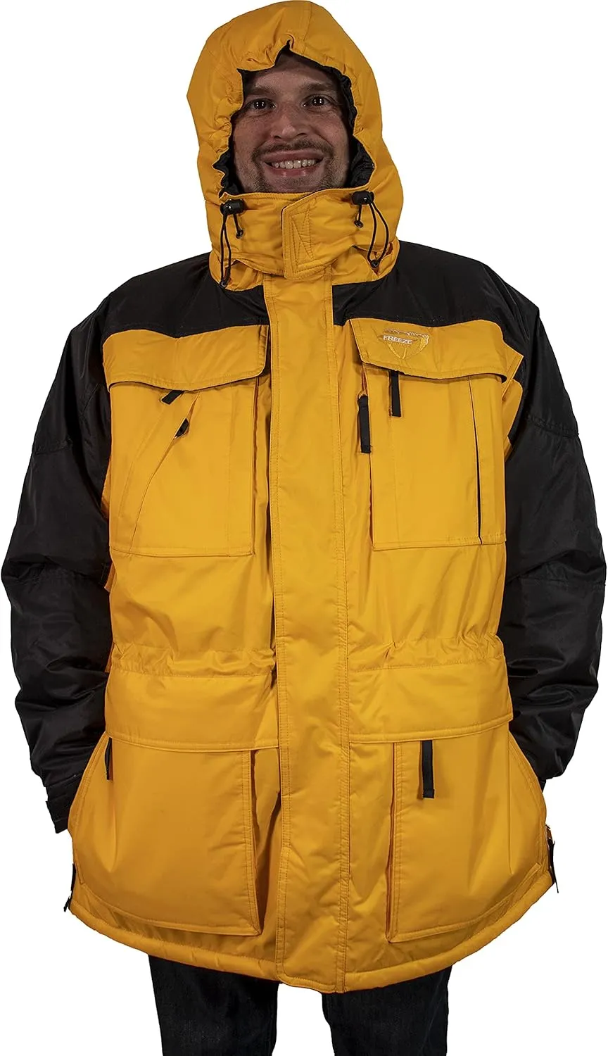 3in1 Men's Winter Coat Jacket Warm Parka w/Insulated Snow Vest