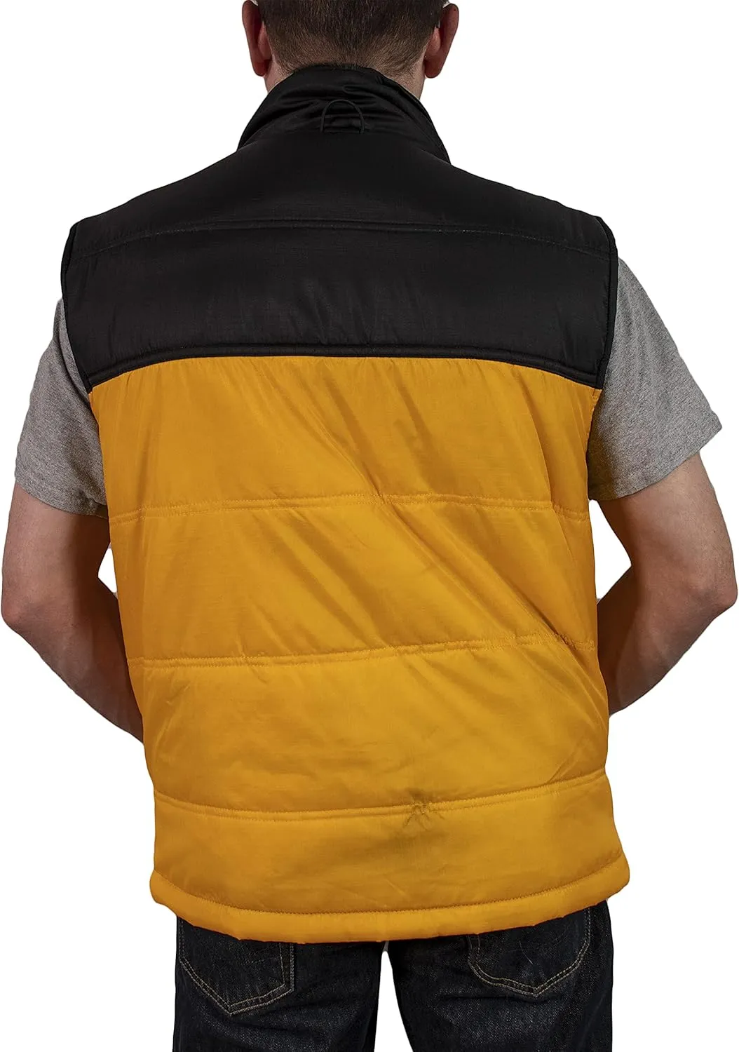 3in1 Men's Winter Coat Jacket Warm Parka w/Insulated Snow Vest