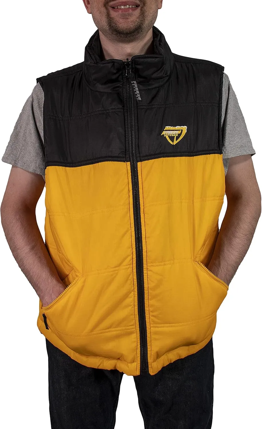3in1 Men's Winter Coat Jacket Warm Parka w/Insulated Snow Vest