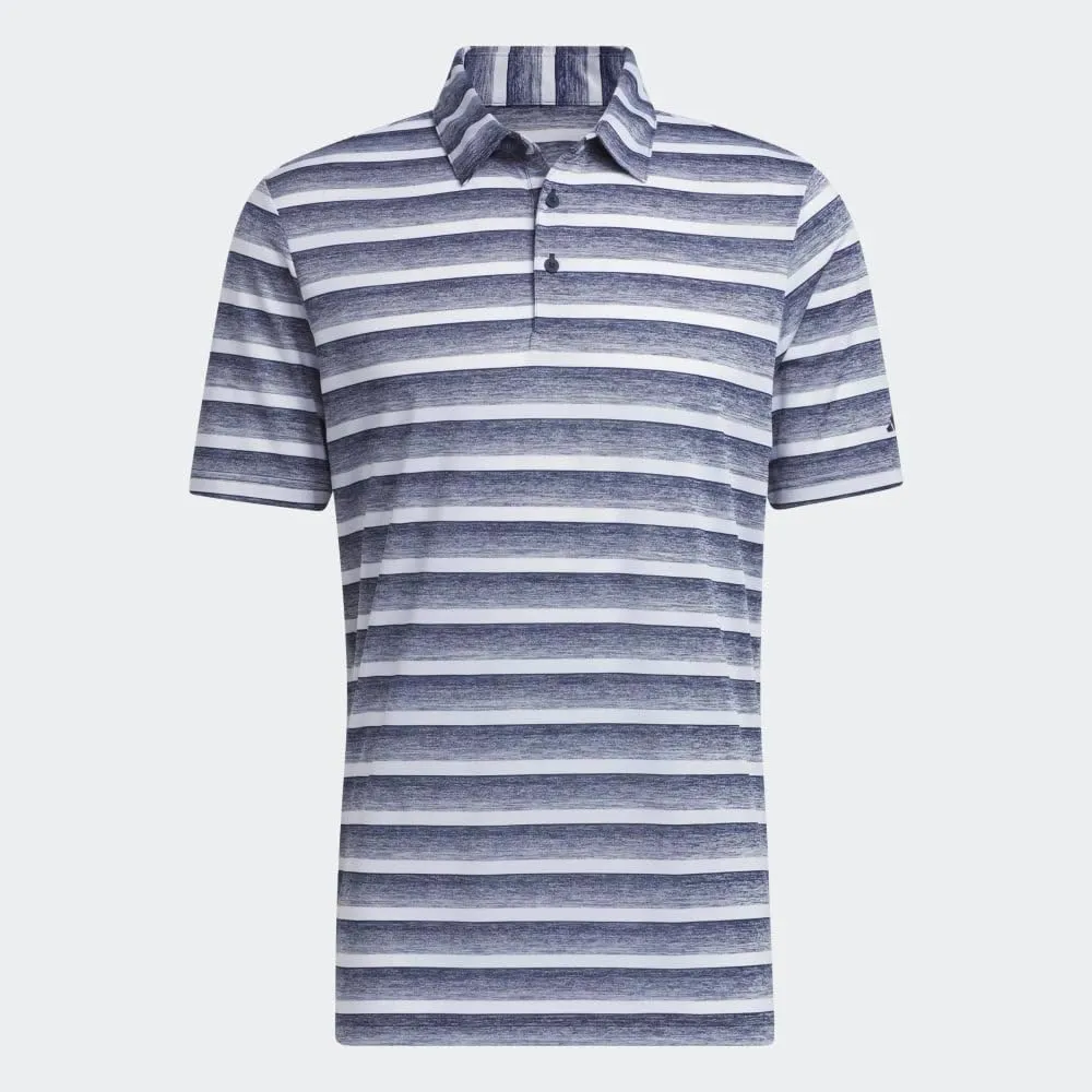 adidas Men's Two-Color Stripe Polo Shirt