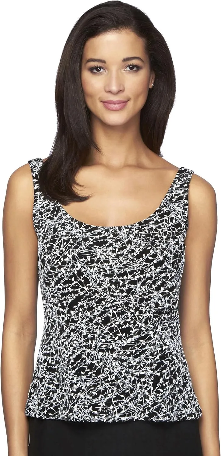 Alex Evenings Women's Top and Jacket Set