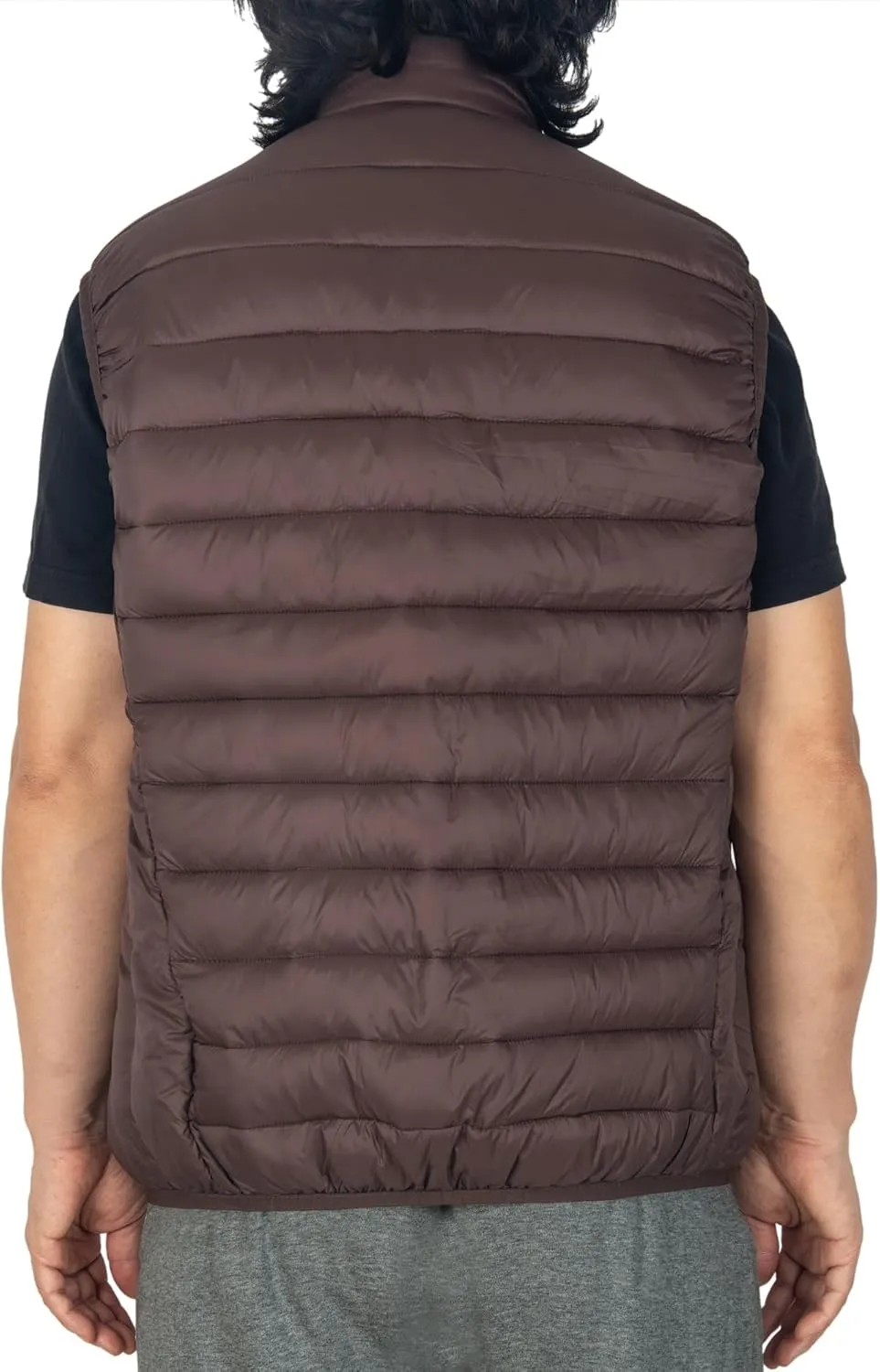 Alpine Swiss Clark Mens Lightweight Down Alternative Vest Jacket
