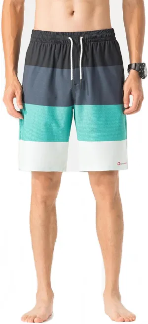 Alpine Swiss Mens Swim Shorts Beach Trunks Boardshorts Volley Shorts Quick Dry Swimwear