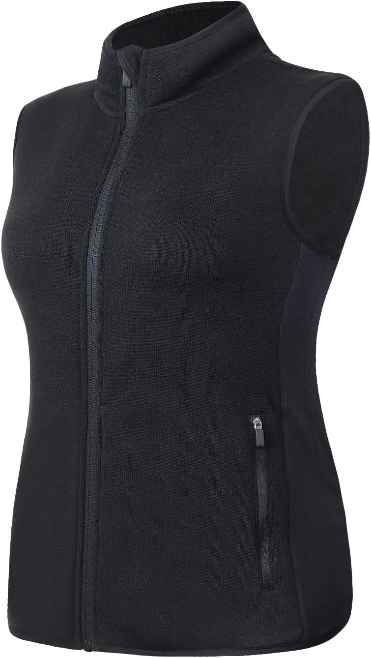 ANIVIVO Golf Vests for Women Thermal Sleeveless Vests Outerwear with Pockets& Women Fleece Vest Lightweight