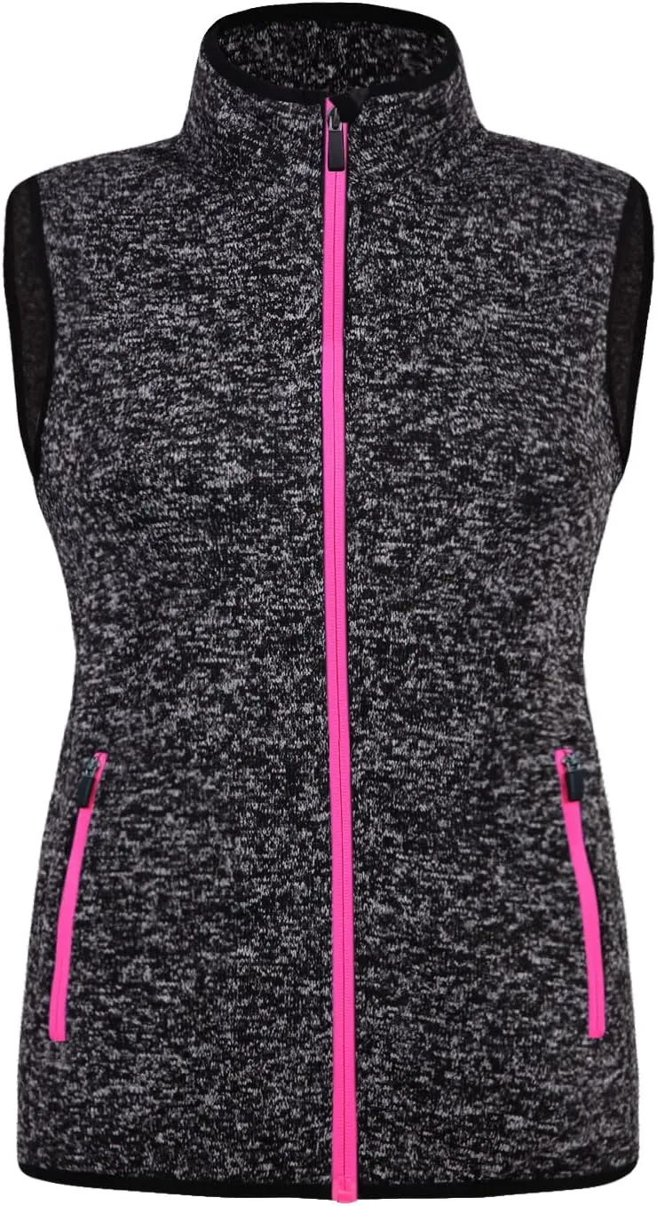 ANIVIVO Golf Vests for Women Thermal Sleeveless Vests Outerwear with Pockets& Women Fleece Vest Lightweight