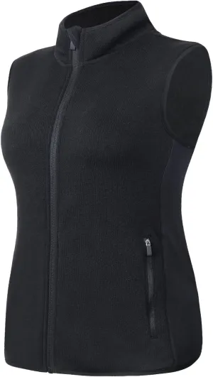 ANIVIVO Golf Vests for Women Thermal Sleeveless Vests Outerwear with Pockets& Women Fleece Vest Lightweight