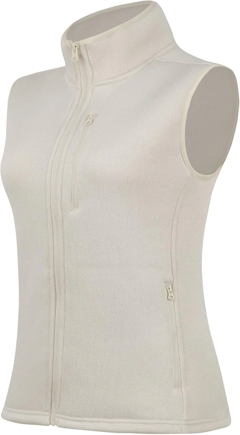 ANIVIVO Golf Vests for Women Thermal Sleeveless Vests Outerwear with Pockets& Women Fleece Vest Lightweight