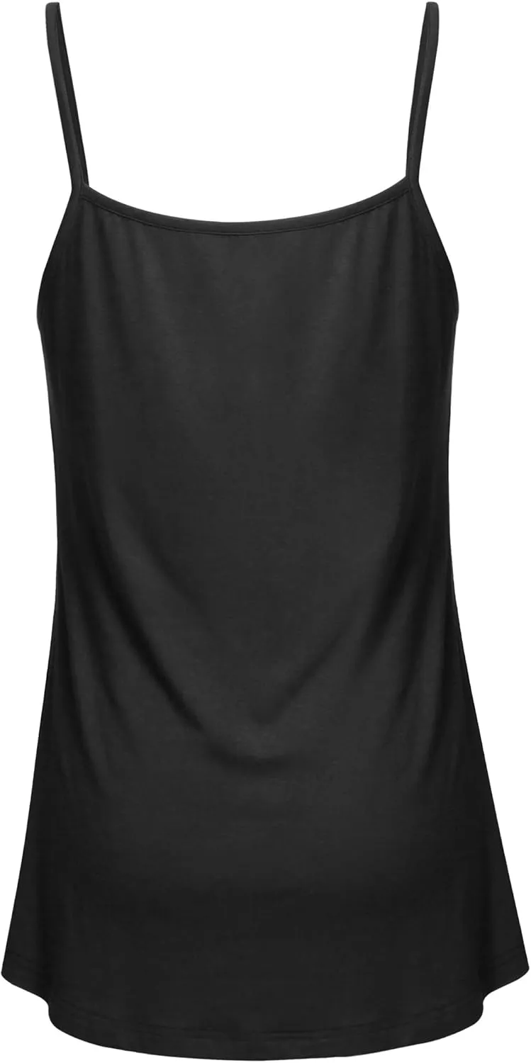 BEPEI Women Loose Casual Summer Pleated Flowy Sleeveless Camisole Tank Tops