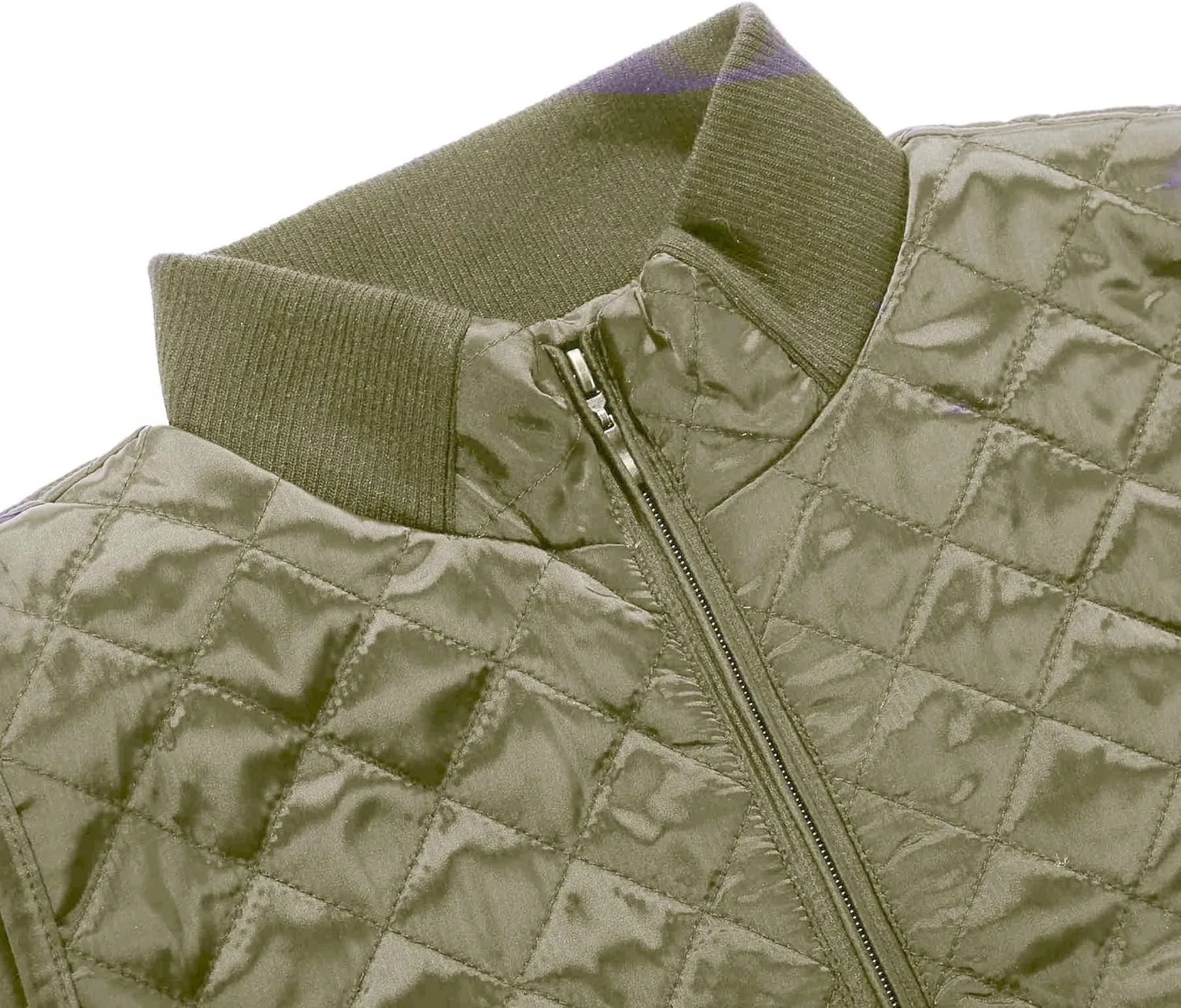 Bienzoe Women Quilted Casual Vest: Lightweight Packable Sleeveless Jacket