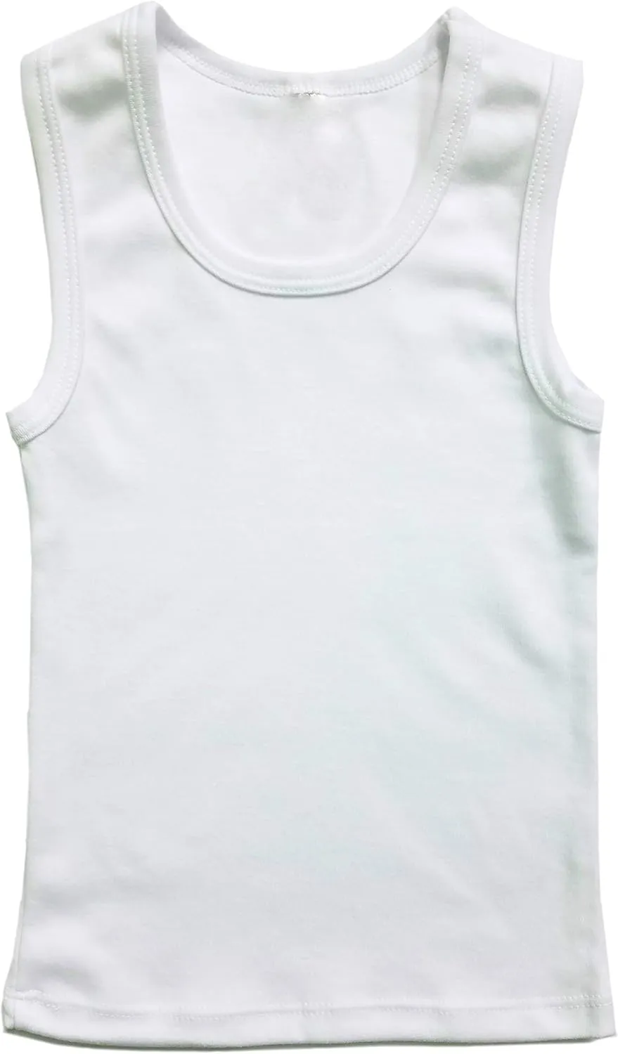 Boys' Cotton Tank Top Undershirt (Multipack)