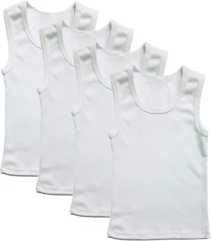 Boys' Cotton Tank Top Undershirt (Multipack)