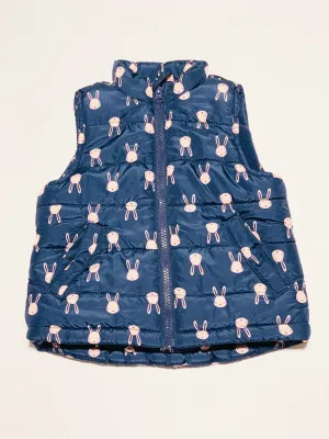 Bunny puffer vest - Size 3