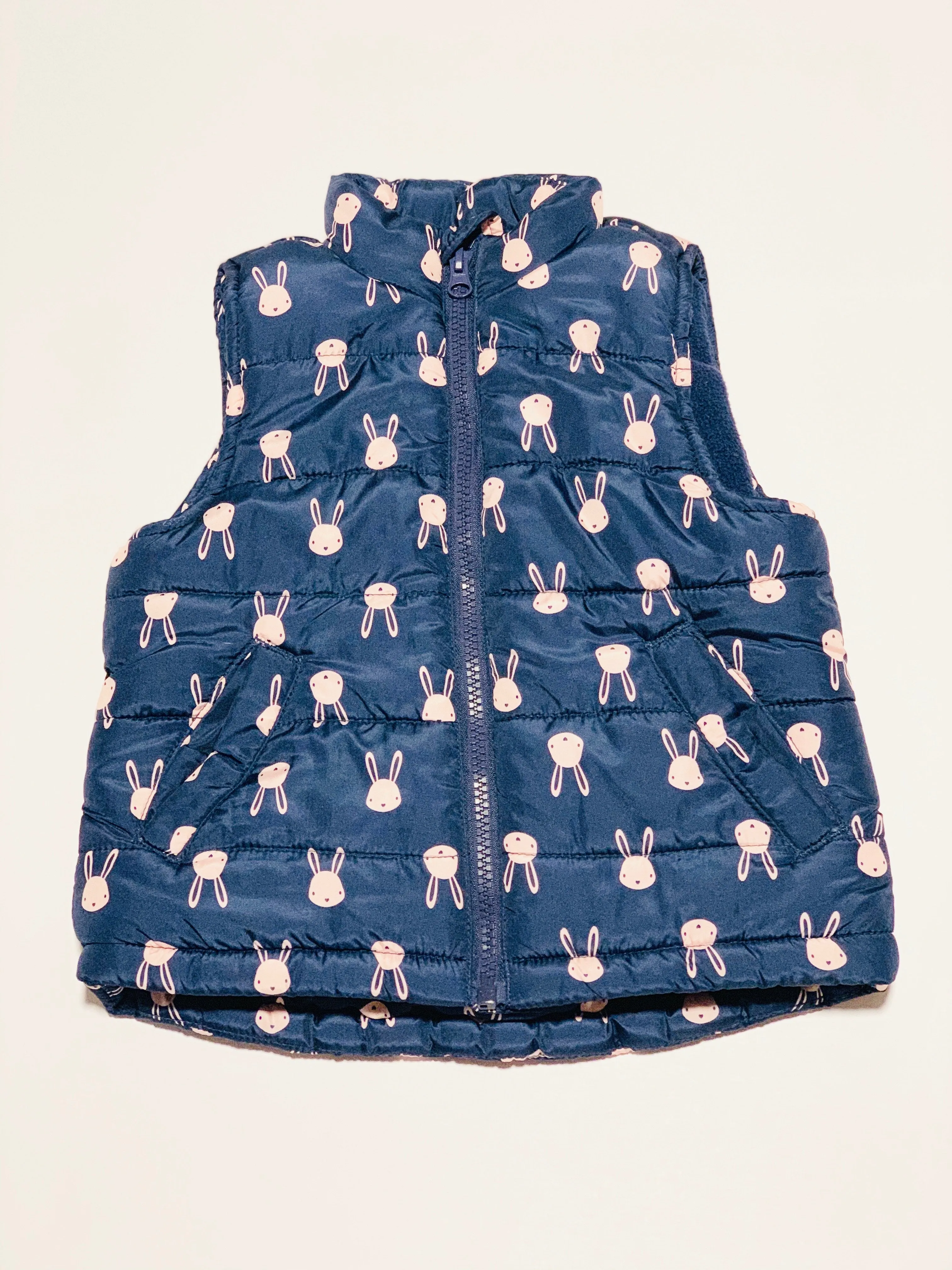 Bunny puffer vest - Size 3