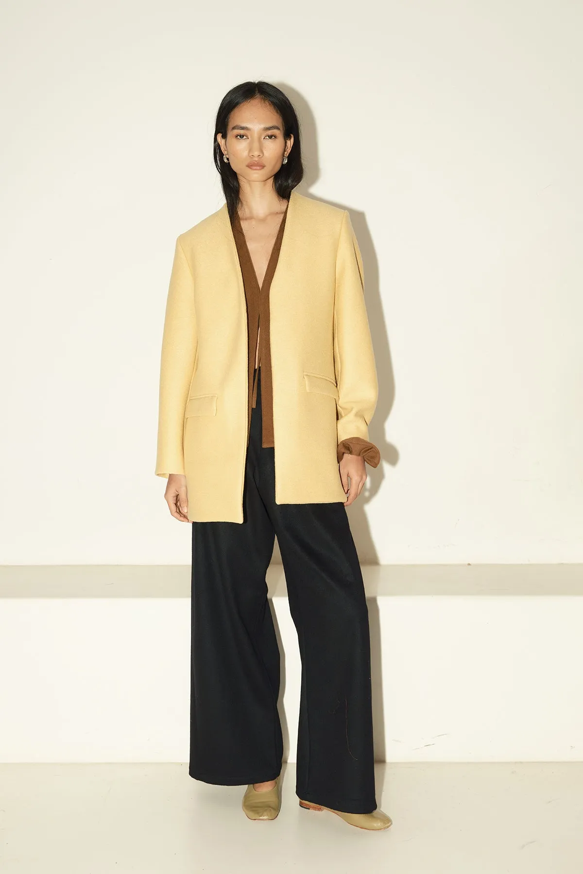 Butter Heavy Boiled Wool Senso Blazer