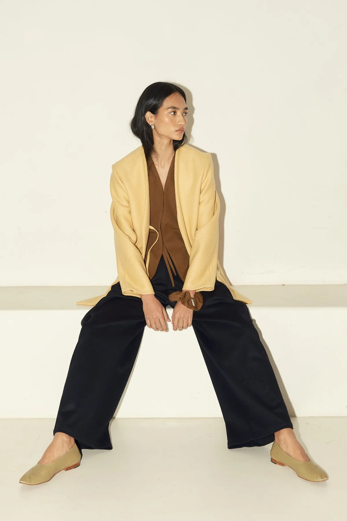 Butter Heavy Boiled Wool Senso Blazer