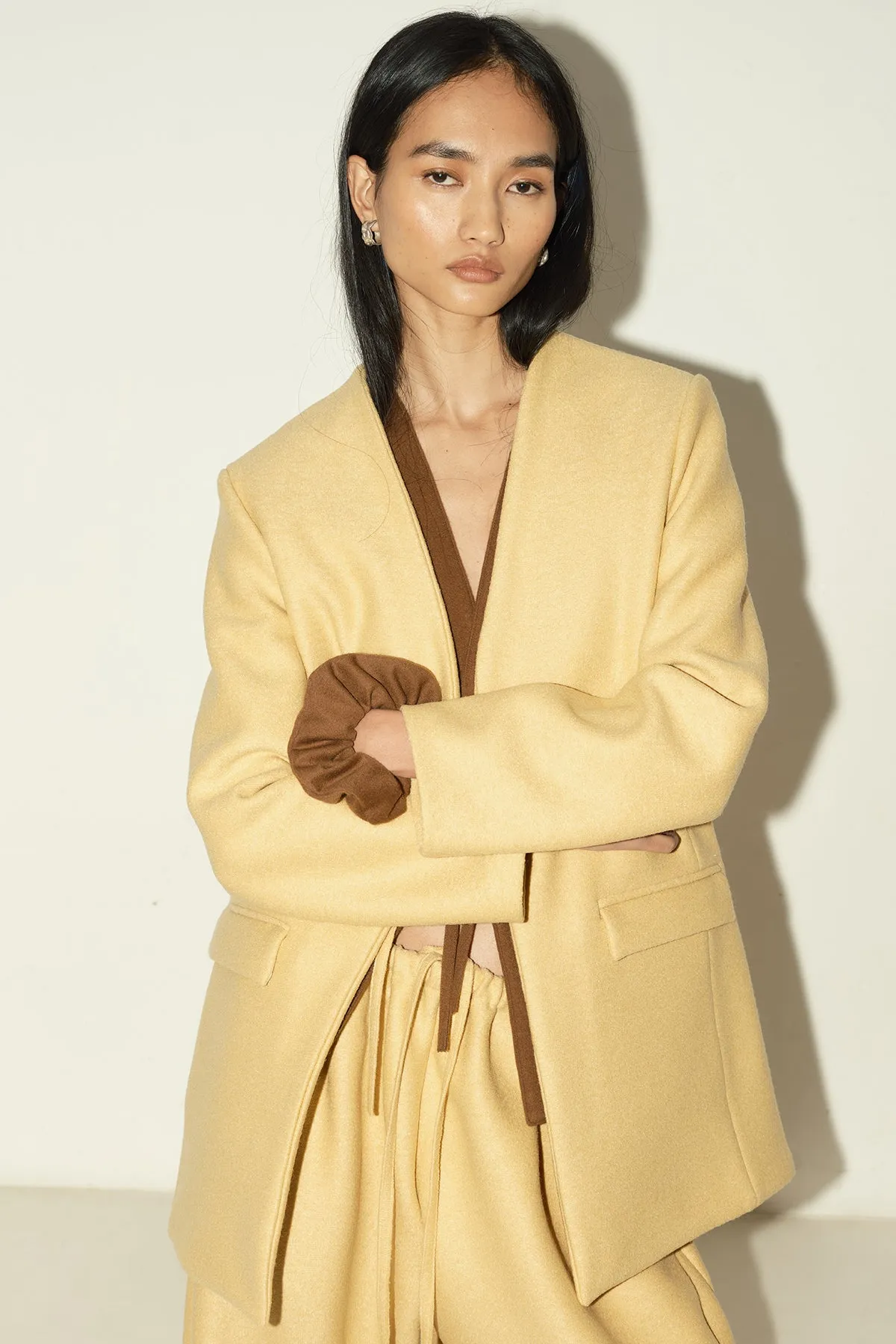 Butter Heavy Boiled Wool Senso Blazer