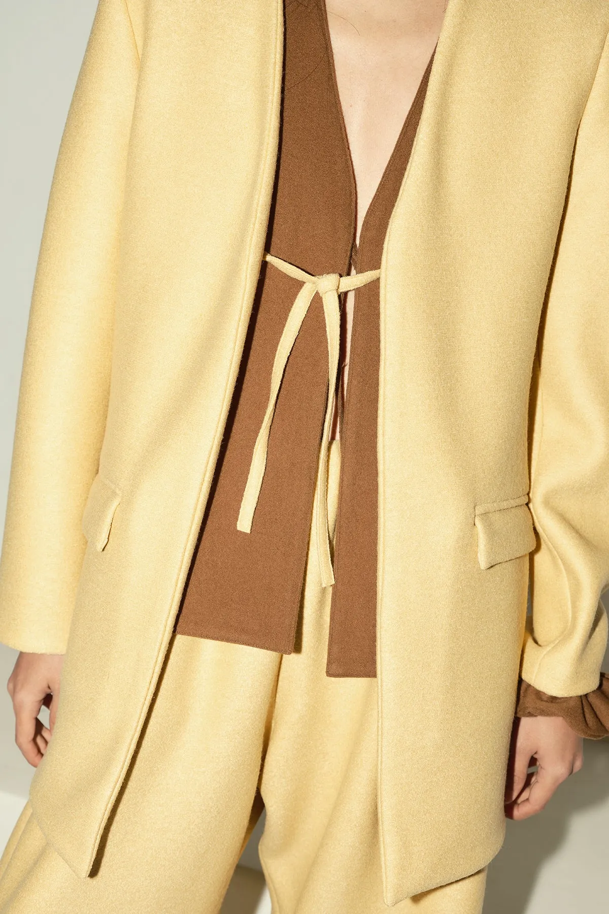 Butter Heavy Boiled Wool Senso Blazer