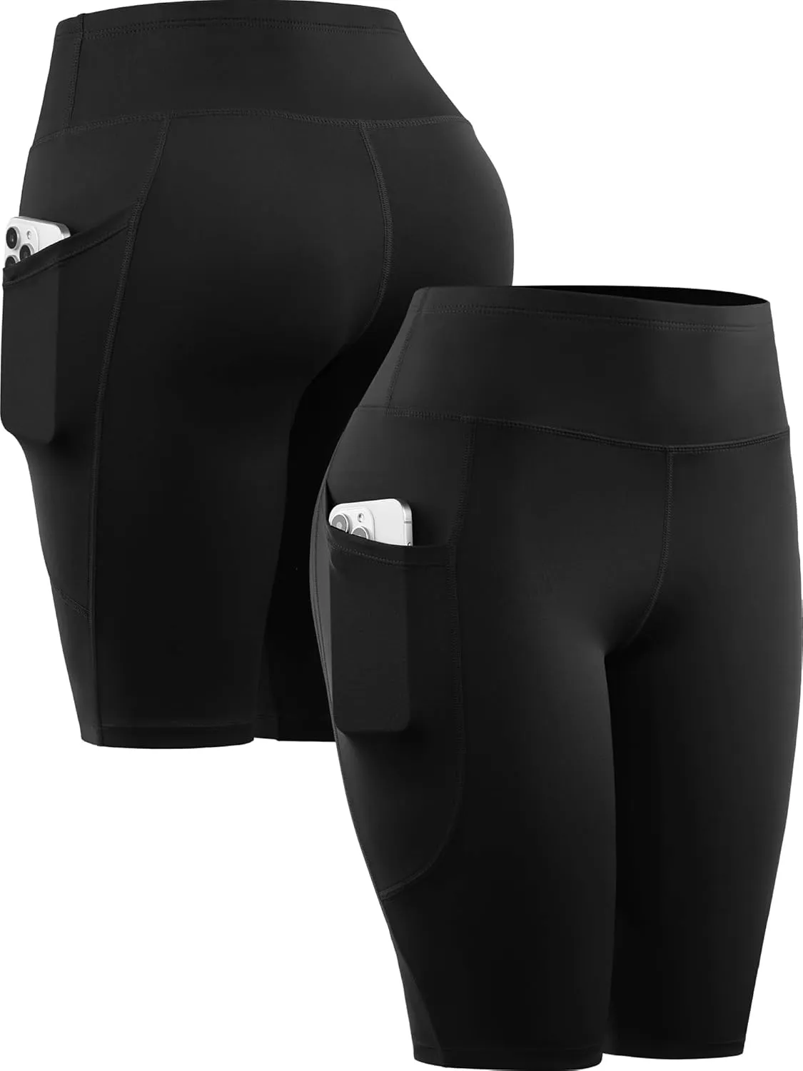 CADMUS 4 or 1 Pack Women's Bike Shorts Leggings Spandex Athletic Shorts