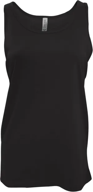 Canvas Womens/Ladies Jersey Sleeveless Tank Top