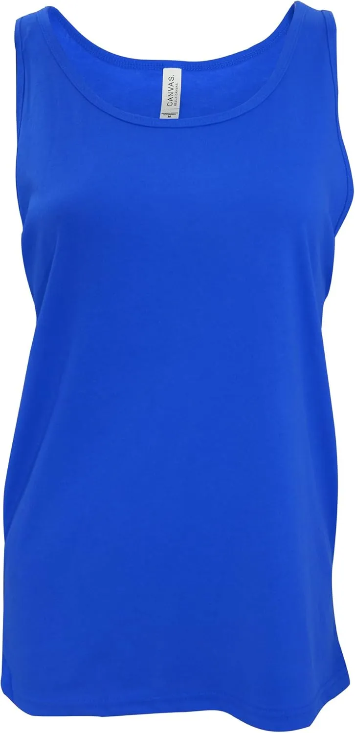 Canvas Womens/Ladies Jersey Sleeveless Tank Top