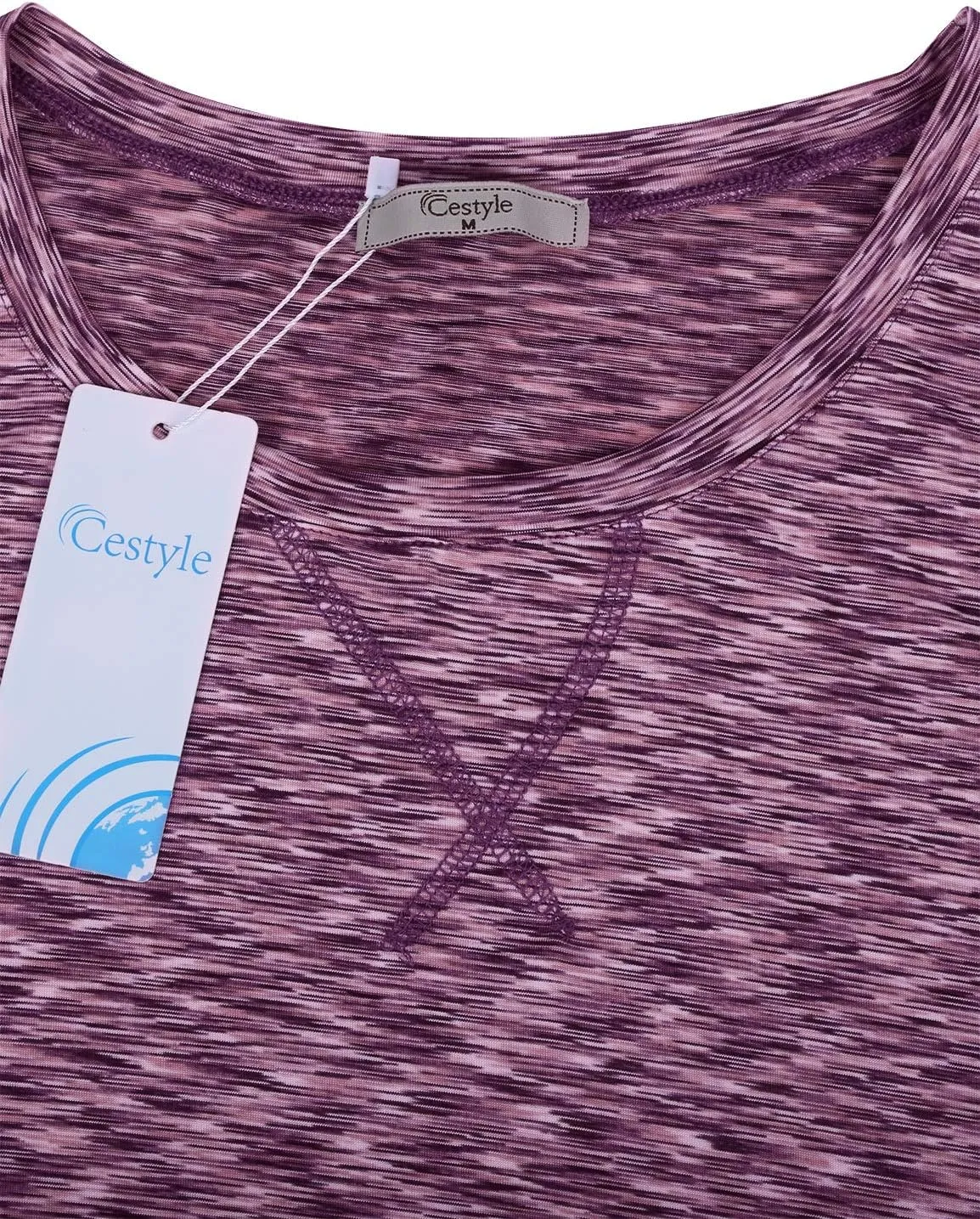 Cestyle Workout Tops for Women Yoga Tops Running Shirts Activewear Tee Shirt