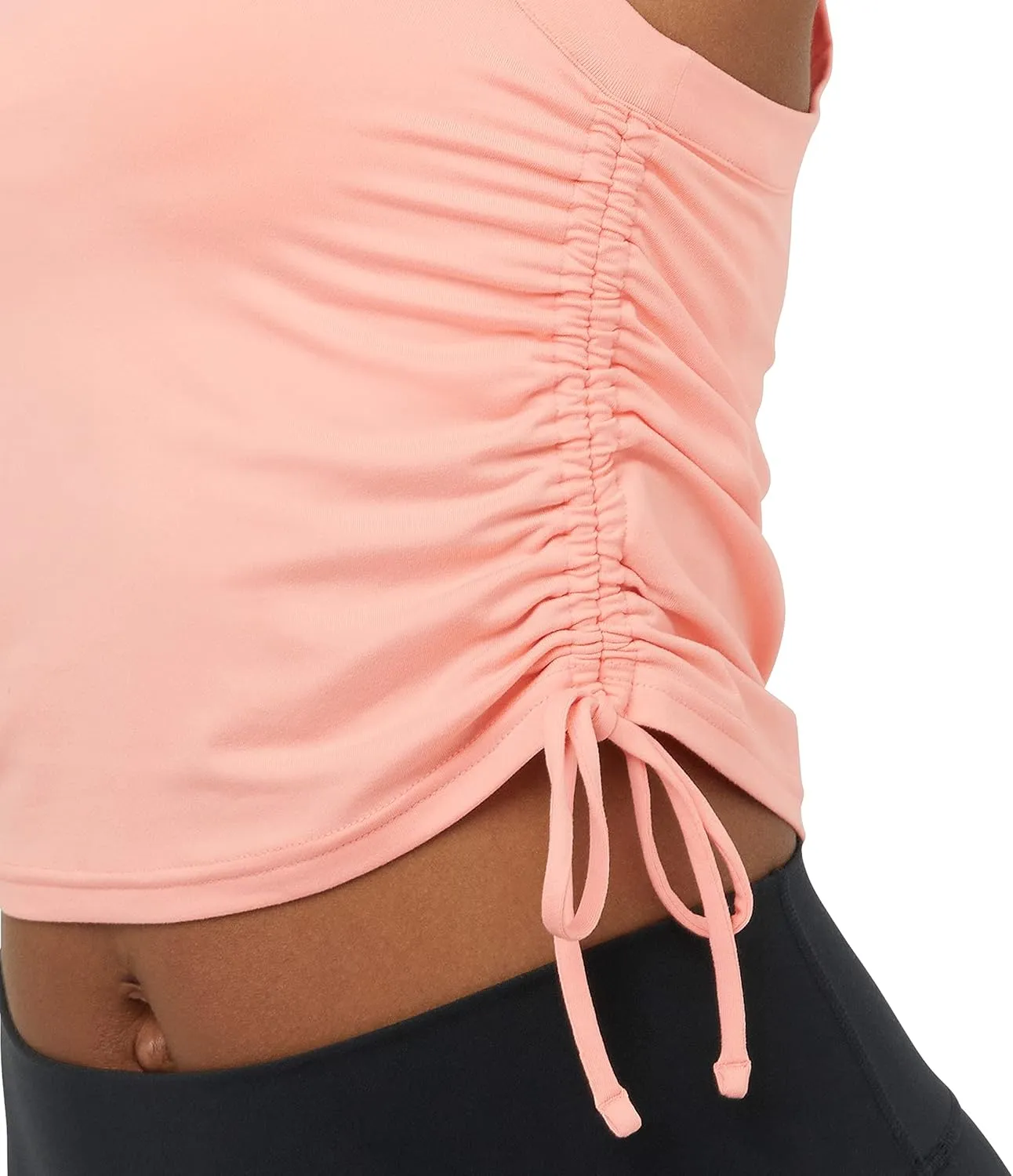 Champion Women's Ruched Tank Top with Drawstrings