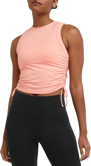 Champion Women's Ruched Tank Top with Drawstrings
