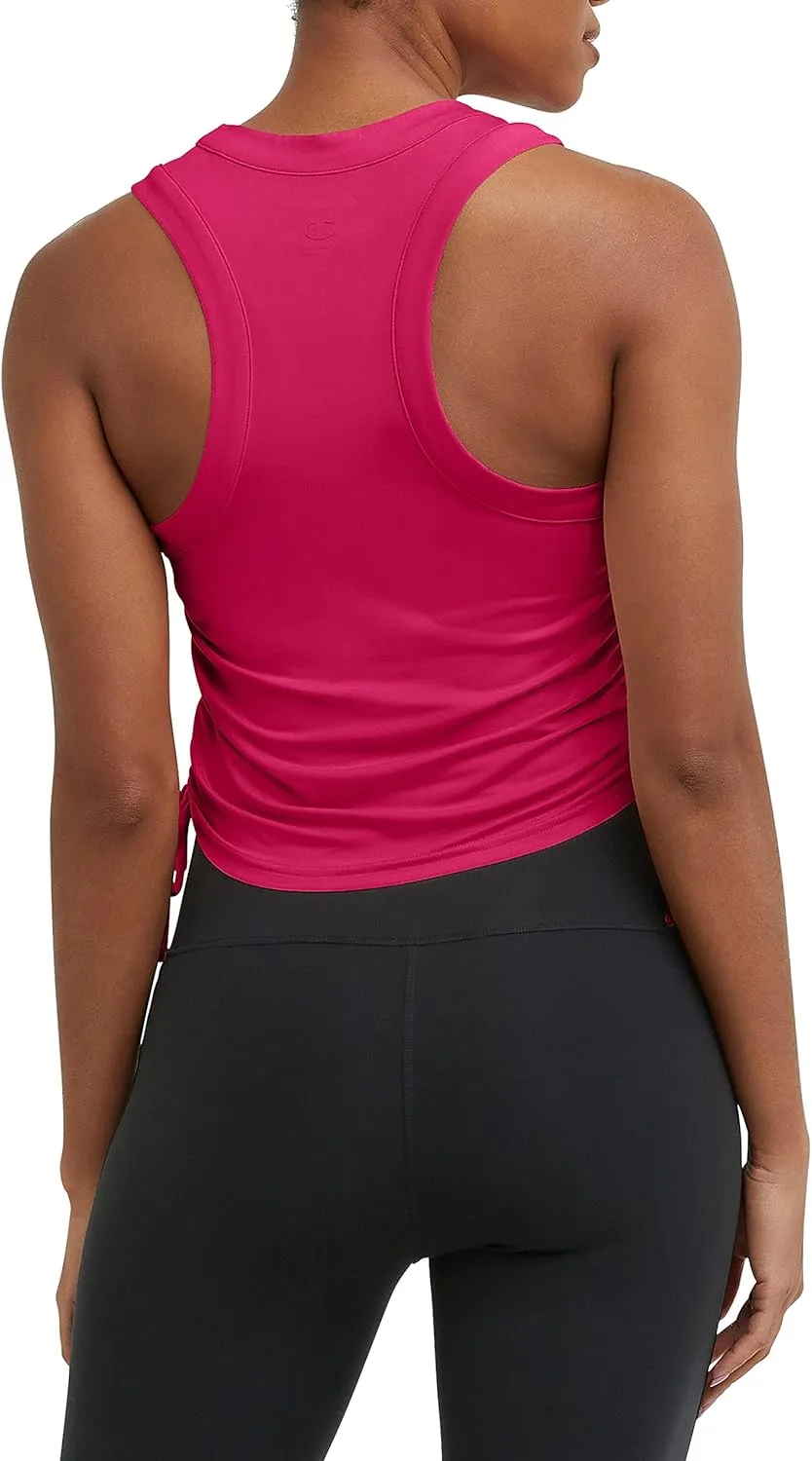 Champion Women's Ruched Tank Top with Drawstrings