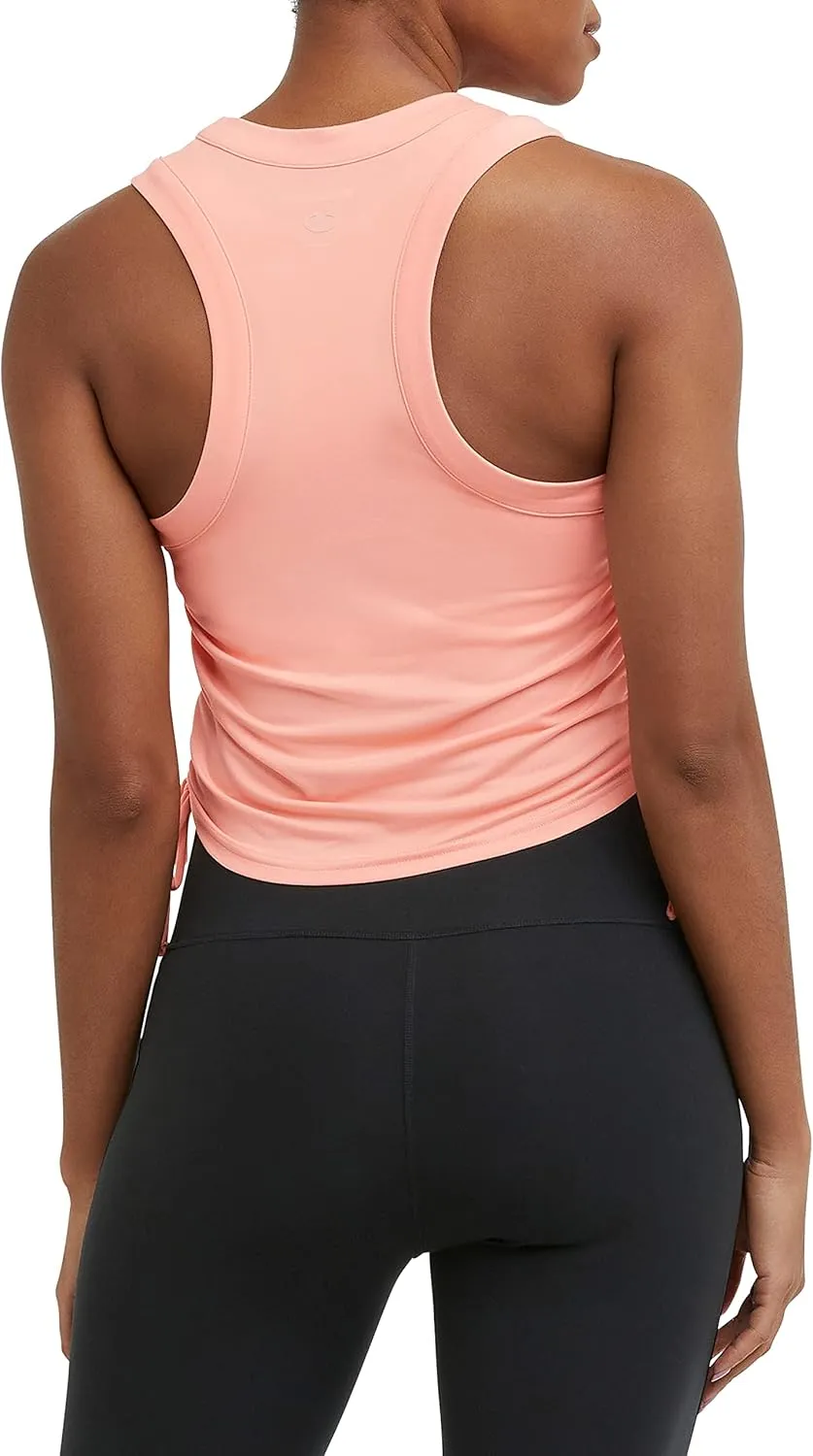 Champion Women's Ruched Tank Top with Drawstrings