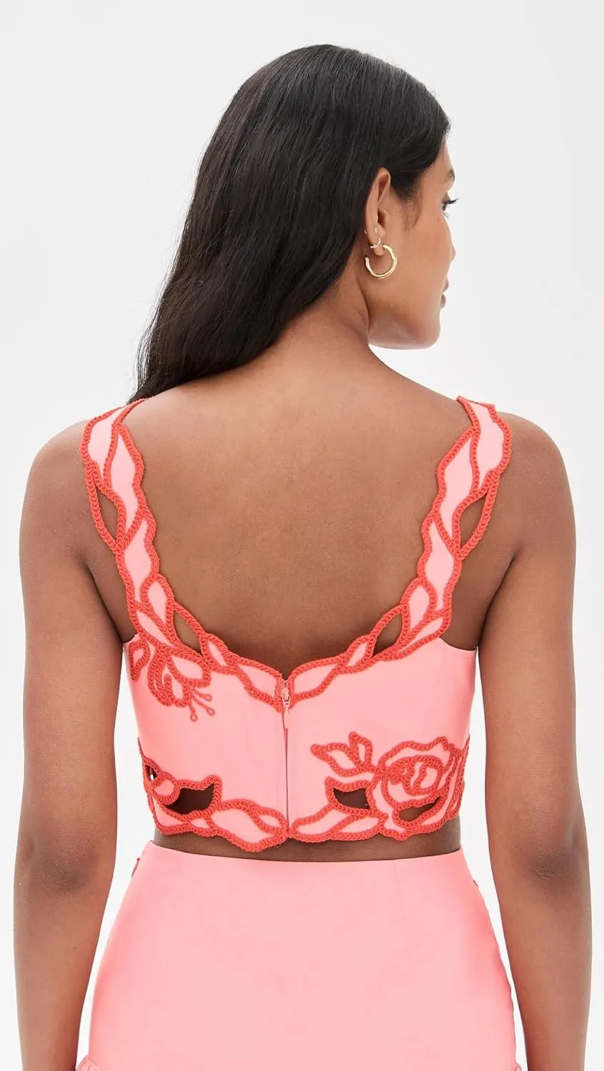 Cinq  Sept Women's Trailing Peonies Bonita Top