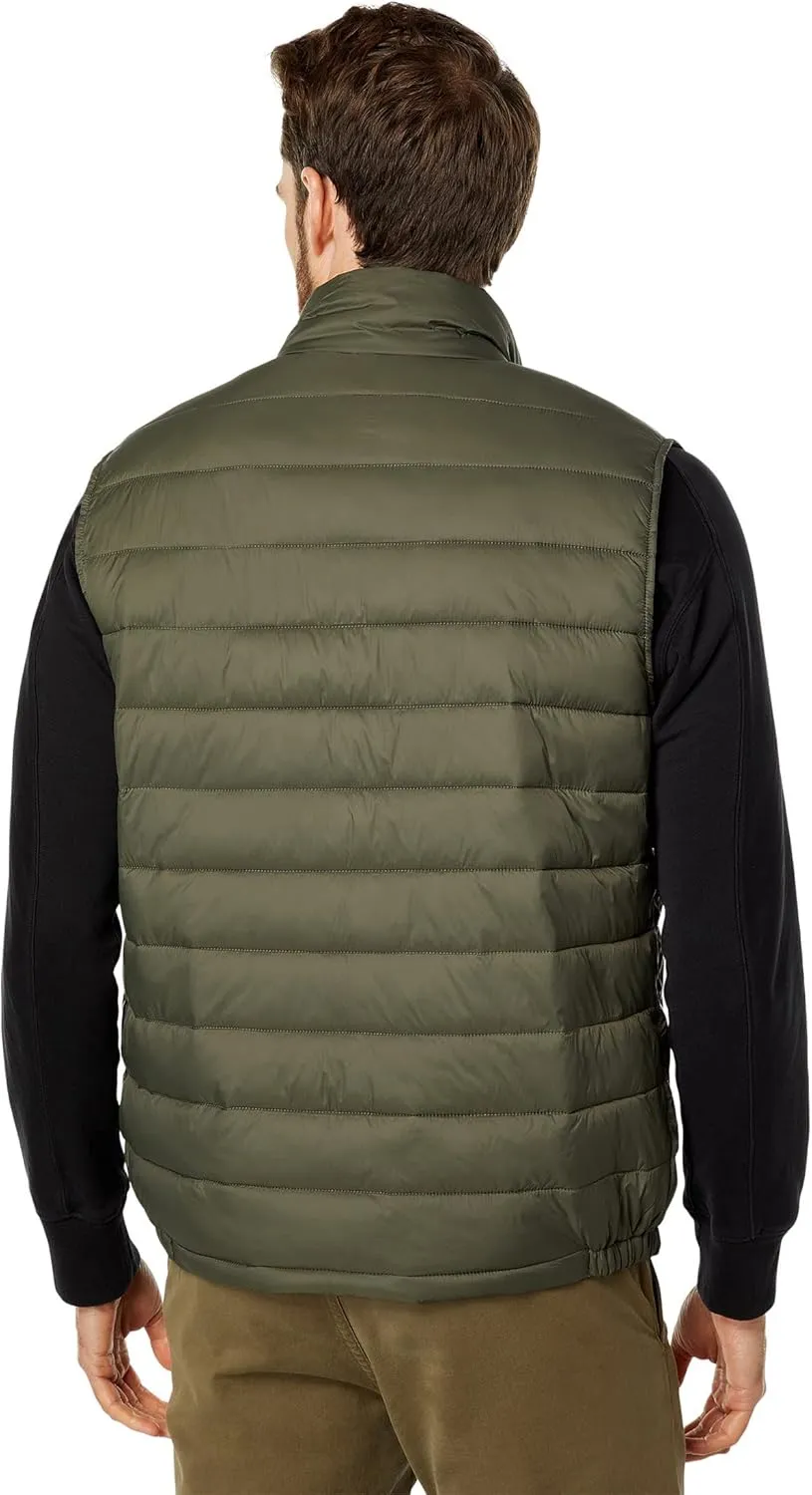 Cole Haan Men's Quilted Puffer Vest with Chest Zip Pocket