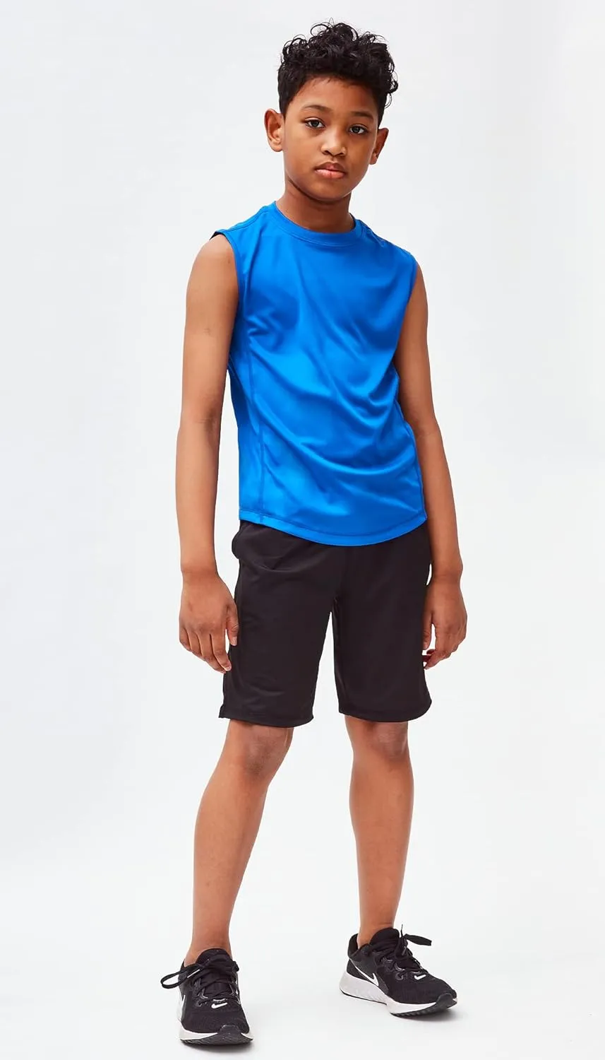 DEVOPS Boys Baselayer Workout Tank Top Sleeveless