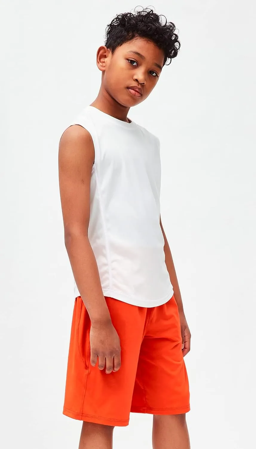 DEVOPS Boys Baselayer Workout Tank Top Sleeveless
