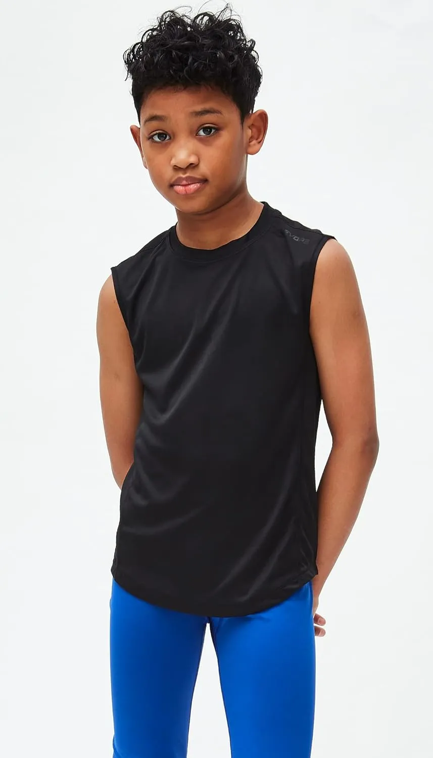 DEVOPS Boys Baselayer Workout Tank Top Sleeveless