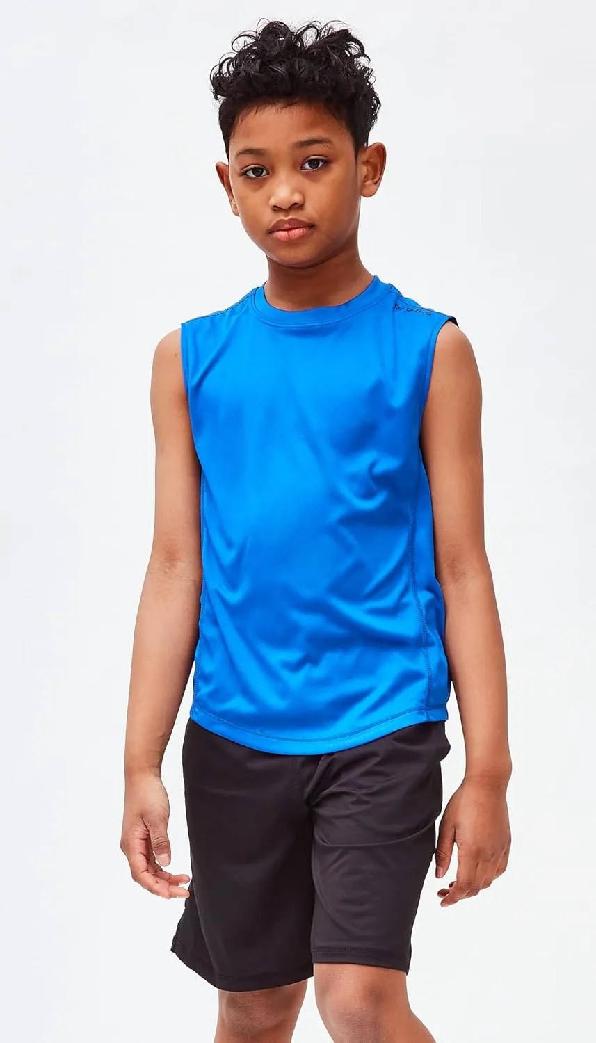 DEVOPS Boys Baselayer Workout Tank Top Sleeveless