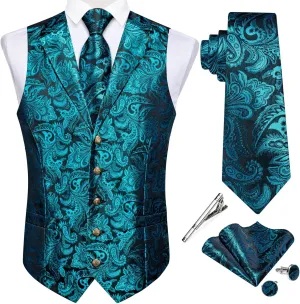 DiBanGu Men's Formal Suit Waistcoat - Business & Casual Dress Vests