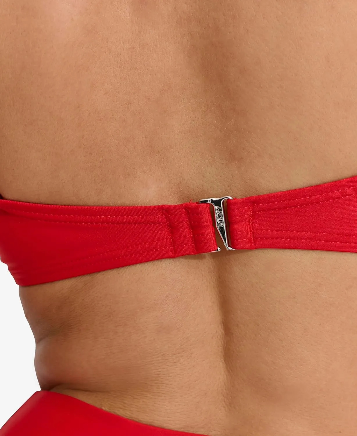 DKNY Women's Strapless Bikini Top Bathing Suit