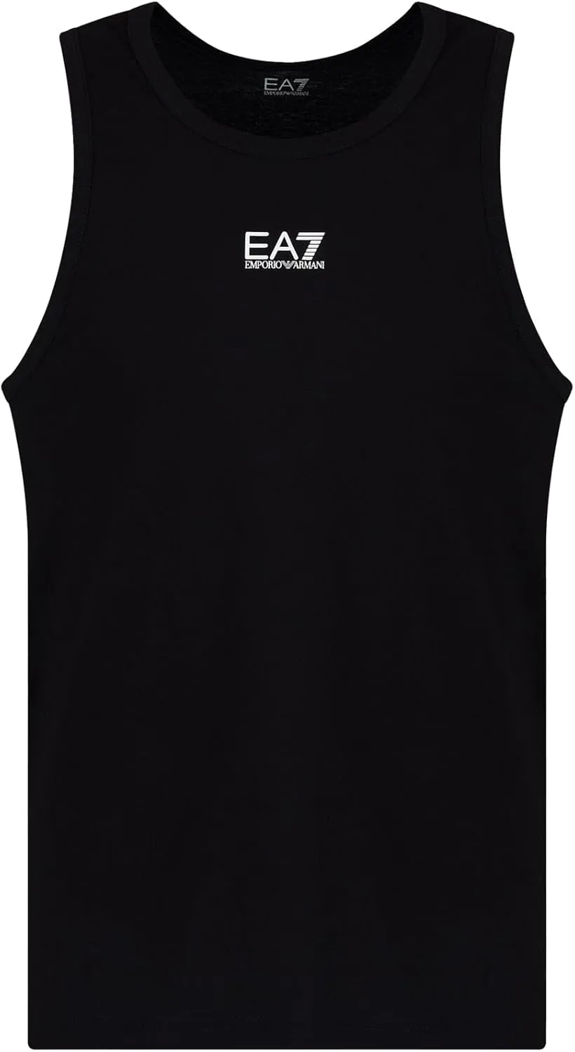 Emporio Armani Core Identity Tank Top, Black