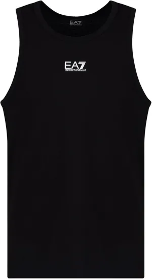 Emporio Armani Core Identity Tank Top, Black