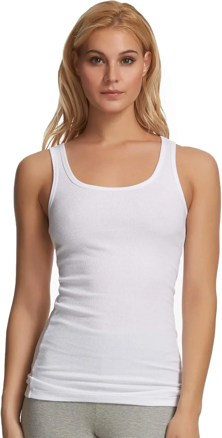 Felina | Cotton Ribbed Tank Top | 2-Pack
