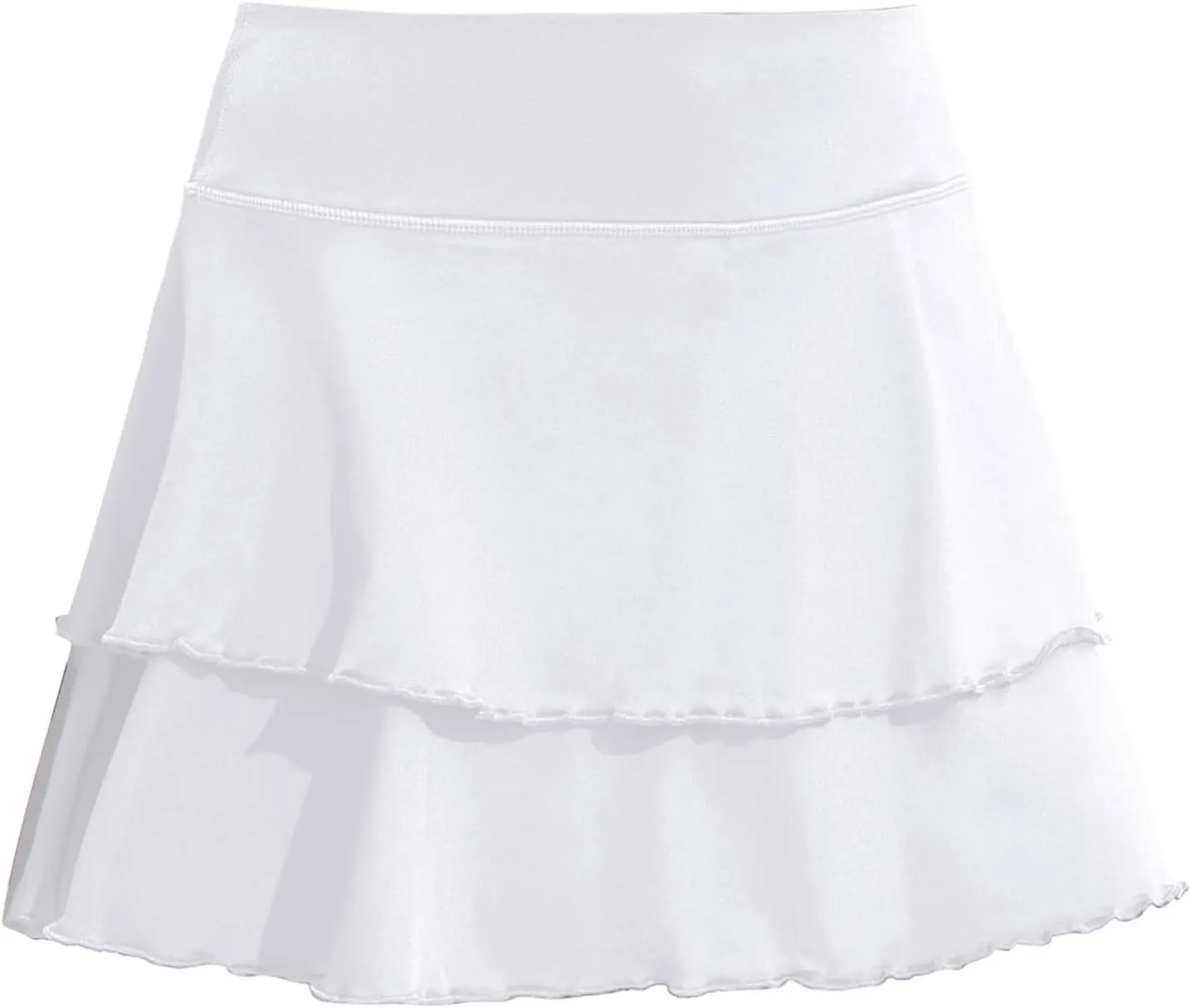 Flowy Shorts for Women Casual Baggy Skorts Ruffle Mini Skirts Comfy Running Tennis Flowy Shorts Lightweight