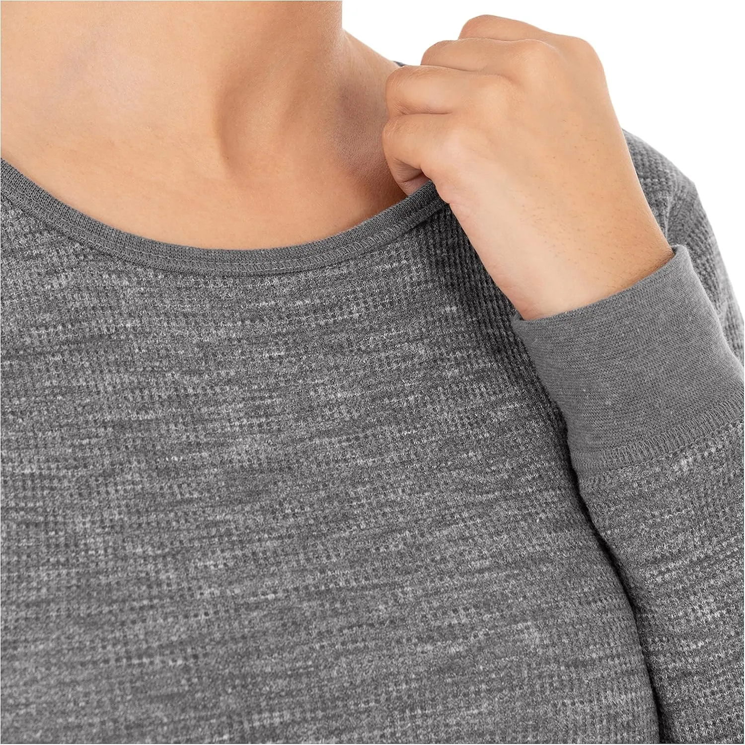 Fruit of the Loom womens Micro Waffle Premium Thermal Underwear Tee Shirt