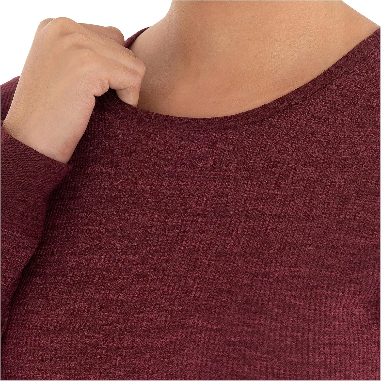Fruit of the Loom womens Micro Waffle Premium Thermal Underwear Tee Shirt