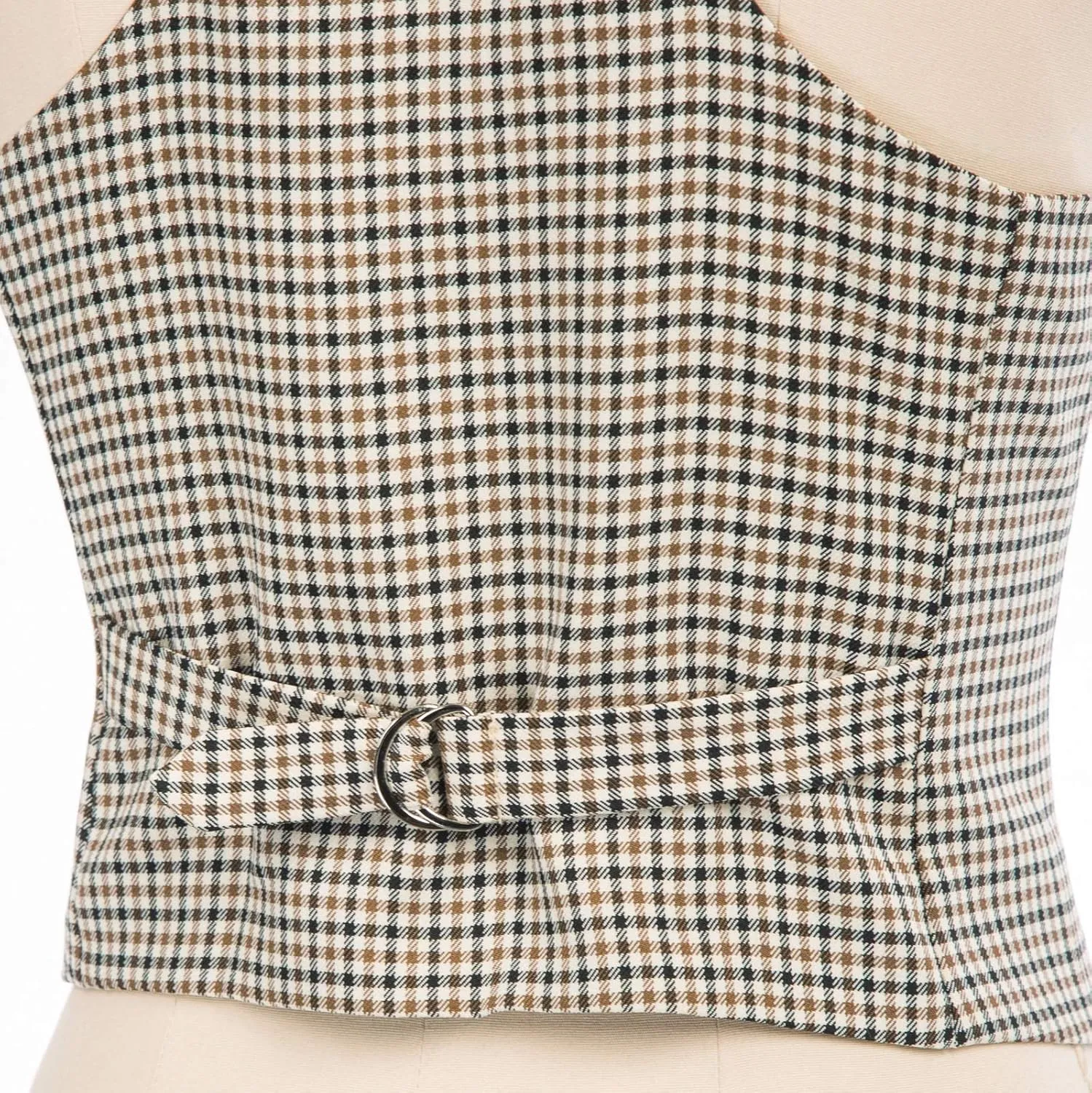 GRACE KARIN Womens Vest Top 2025 Trendy Academia Steampunk Waistcoat Racerback Vest BlazerRuns Small, Suggest Size Up