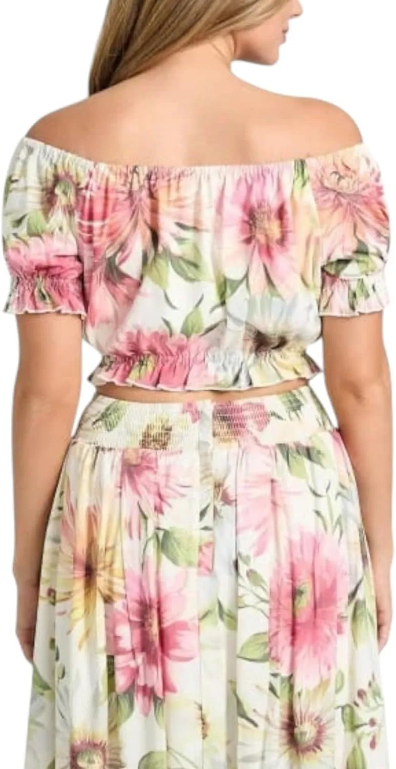 GUESS Women's Eco Off Shoulder Elodie Top