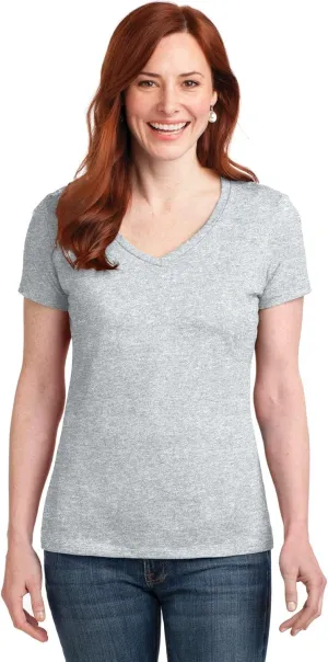 Hanes Women's Cooldri Short Sleeve Performance V-Neck T-Shirt (1 Pack)