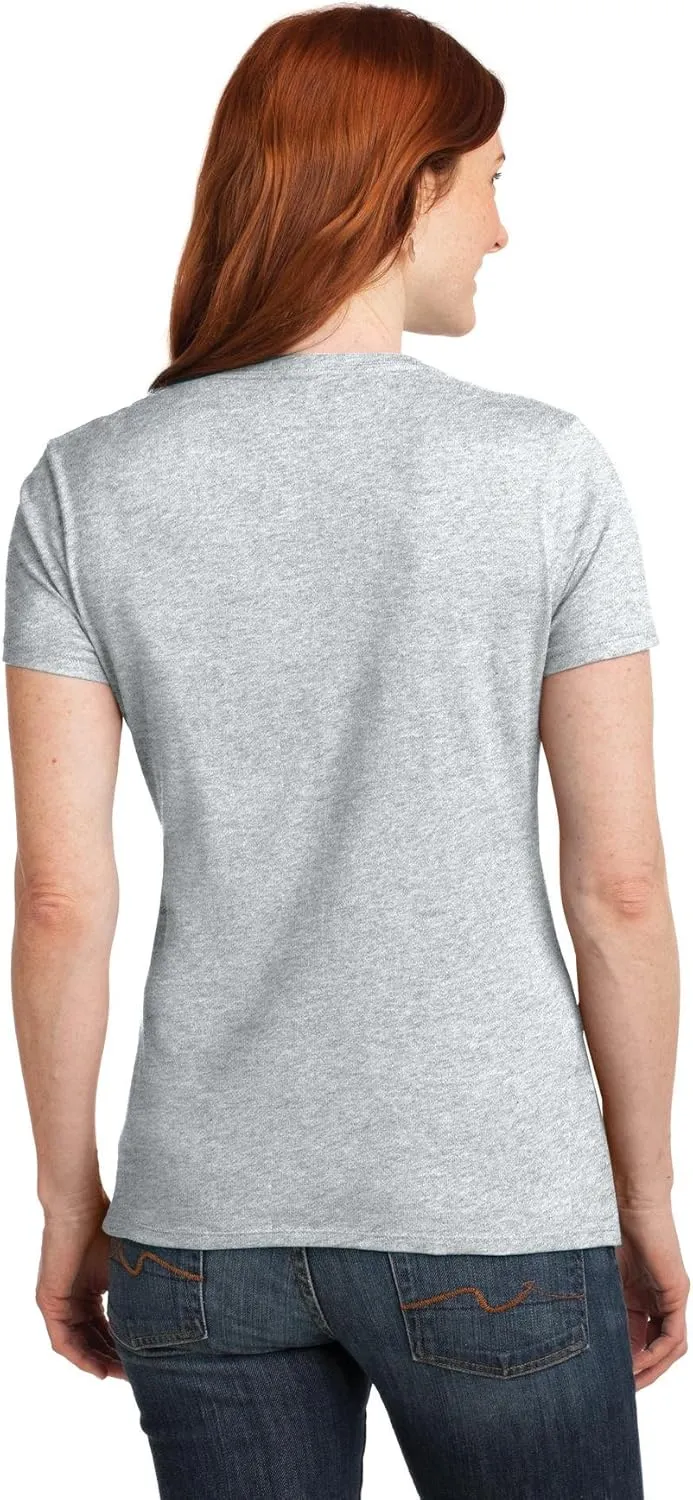 Hanes Women's Cooldri Short Sleeve Performance V-Neck T-Shirt (1 Pack)